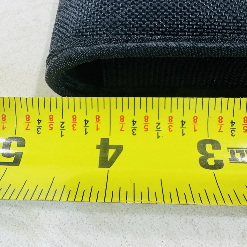 Original Toshiba Compacto Cámara Digital Cinturón Estuche Bolsa Negro Nylon - LEER Foto 3 de 4