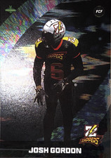 2021 Josh Gordon Fan Controlled Football FCF Zappers Baylor Browns /2000 made