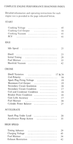 SUN 1160 Engine Analyzer Performance Tester Handbook Owner's Manual Booklet - Foto 3 di 15