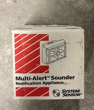 NEW System Sensor MA12/24D Multi-Alert Sounder Fire/Burglar Alarm