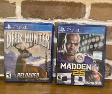 Lot Of 2 PS4 Games, Deer Hunter Reloaded And Madden 25