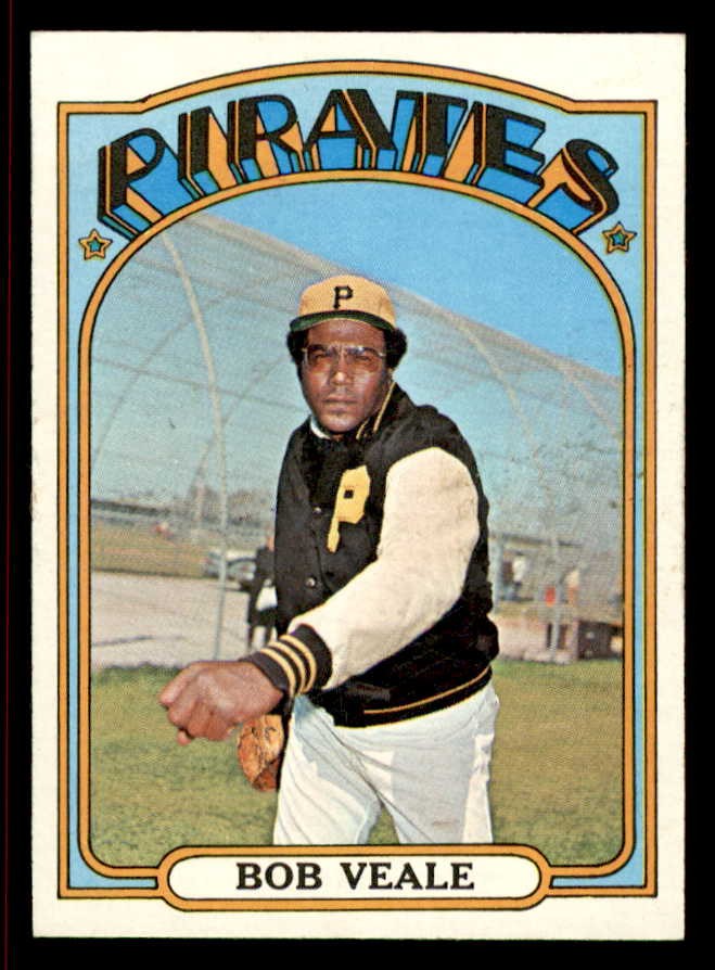 1972 TOPPS #729 BOB VEALE PIRATES NR-MT 543107 (KYCARDS)