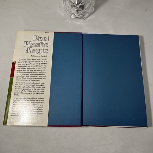 1972 REEL PLASTIC MAGIC - A History of Filmmaking: Hardcover, Dust Jacket, RARE! - Picture 4 of 22