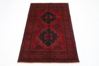 3 x 5 ft Tribal Red Area Rug Afghan Traditional Hand Knotted Wool oriental Rug