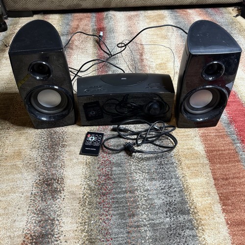 Blackweb Home Stereo System Bluetooth / AM FM Radio CD Player In Good Condition
