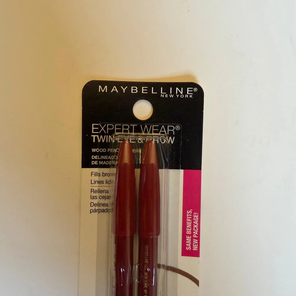 Maybelline Expert Wear Twin Eye & Brow Pencils 107 Blonde 2 Pack Waterproof - Image 3 of 4