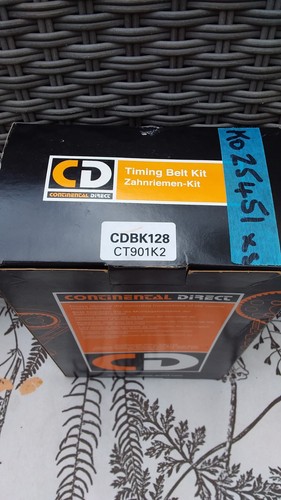 Ford Courier, Escort, Fiesta, Mondeo, Mazda 121, 1.8D, CT901K2 Timing Belt Kit - Picture 2 of 17