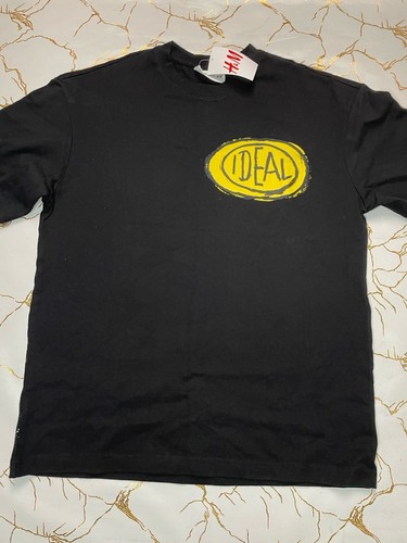 WER ENTSCHEIDET WAR x BASQUIAT x H&M Herren T-Shirt Schwarz Relaxed Fit... - Bild 2 von 7