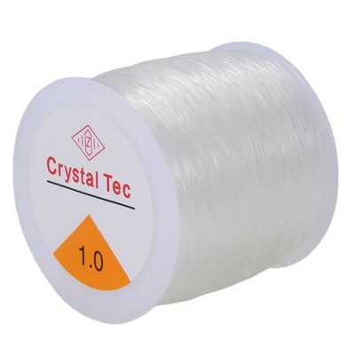 Klare Perlenschnur Crystal Elastic Stretchy Bracelet String für Schmuckhers3943