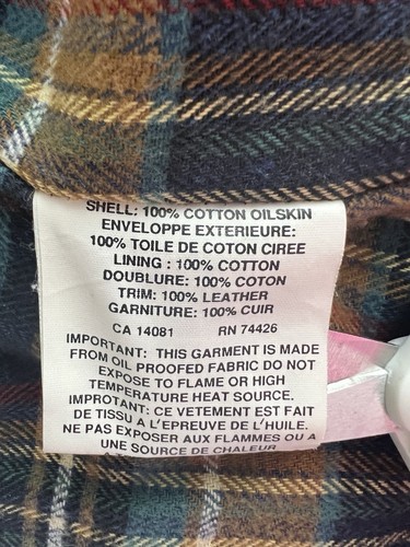 Australian Outback Collection Pathfinder Men's Green Oilskin Chore Jacket M - AC - Picture 6 of 20