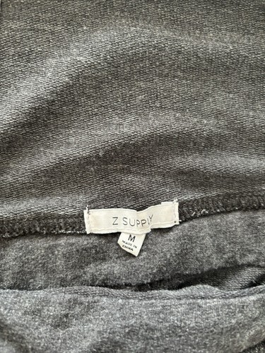 Z Supply Overalls Skirt Gray Size Medium - Picture 7 of 8