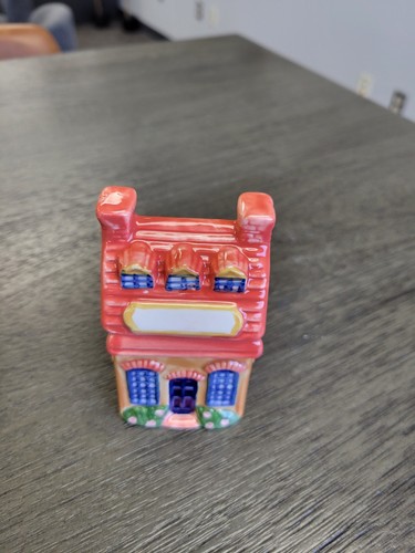 1997 Avon Cottage Collection Rust Townhouse Spice Jar No. 8 with Spice Labels  - Picture 11 of 24