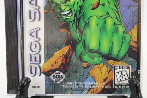 Incredible Hulk: The Pantheon Saga Sega Saturn 1997 Factory Sealed - Picture 4 of 9