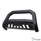 Topline For 2011-2020 Toyota Sienna AVT Bull Bar Bumper Grille Guard - Matte Blk