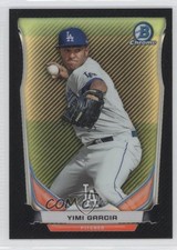 2014 Bowman Chrome Carbon Fiber Refractor 6/10 Yimi Garcia #PS-YG 0f8