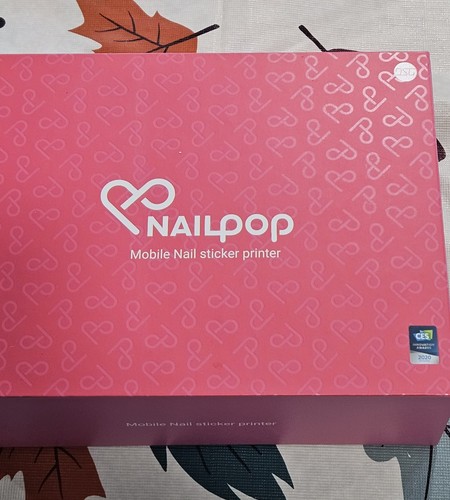 NEW *OPEN BOX* Nailpop Mobile Nail Sticker Printer P2