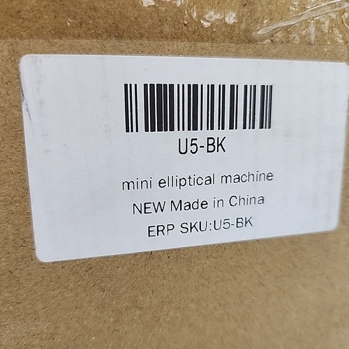 Neu ~ UMAY Fitness U5 Unter Schreibtisch Ellipsentrainer Maschine 12 Stufen Geschwindigkeiten schwarz - Bild 10 von 10