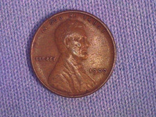 1909-P VDB LINCOLN WHEAT PENNY - XF  e 