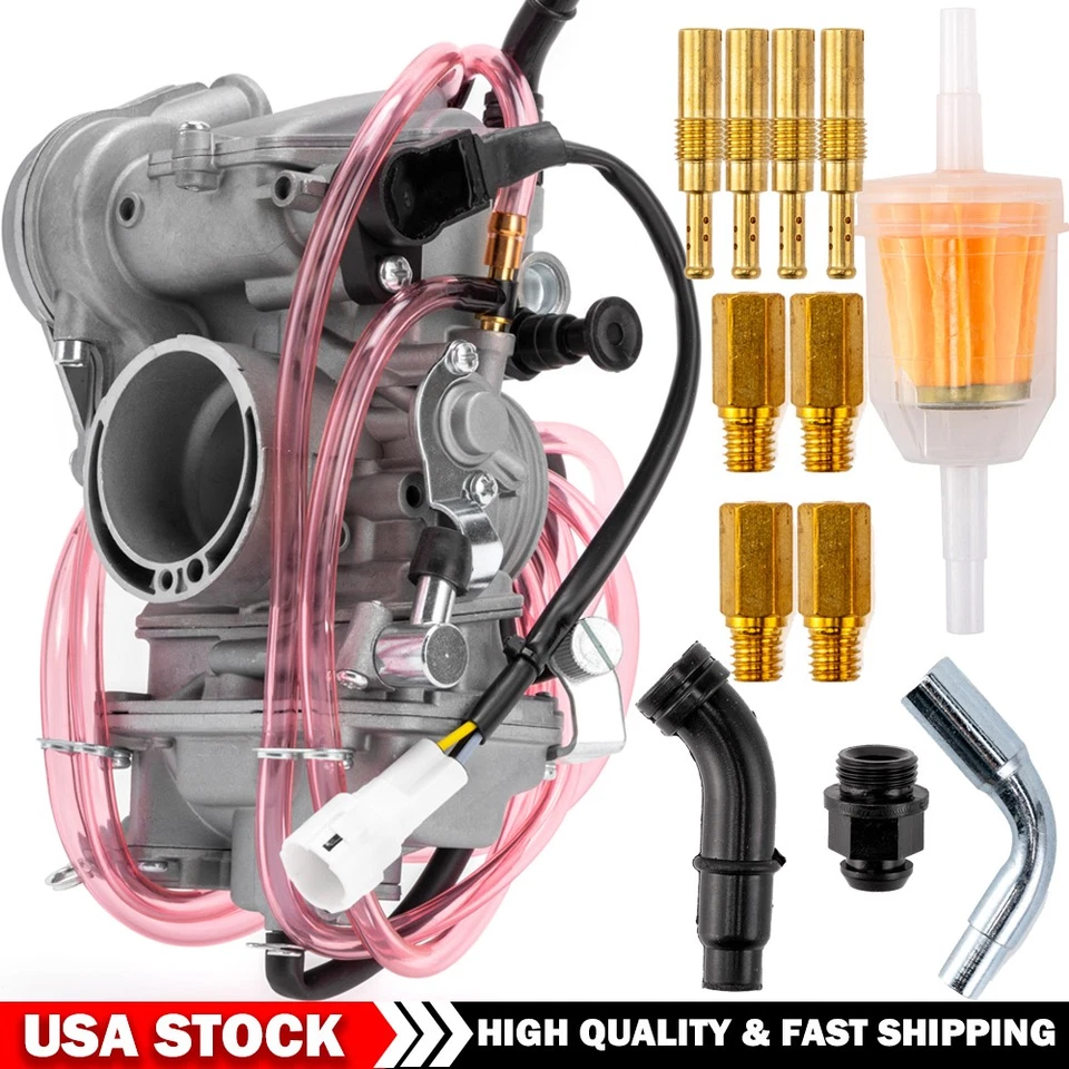 FCR MX39mm Carburetor w/ Filter Jets Kit for Suzuki DRZ400 DRZ 400 Carb Assembly Foto 3 de 4