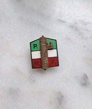Militaria Distintivo Pnf Anni 20/30 Smaltato Partito 