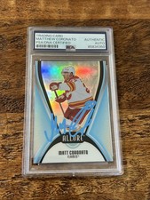 Matt Coronato IP Signed UD Allure Card PSA DNA Coa Slab Flames Autographed