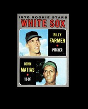 1970 Topps 444 Rookie Stars Billy Farmer/John Matias RC VG-EX #D1,388733