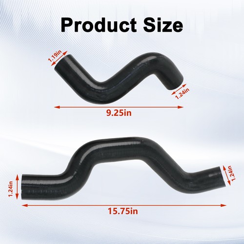 New Silicone Radiator Hose Kit for Honda Civic EK EG CRX K24 K-Swap Engine US - Picture 2 of 12
