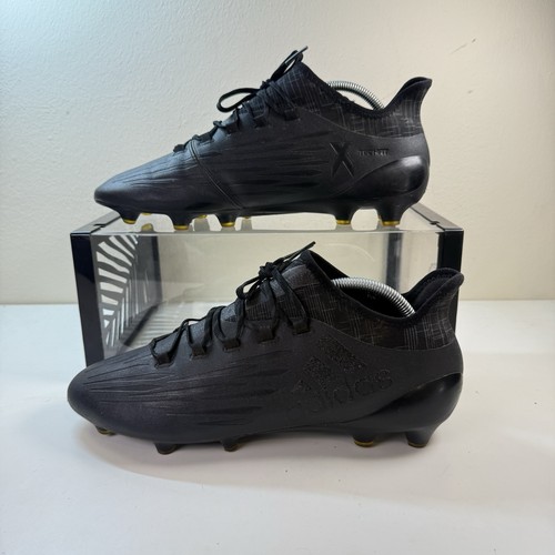 Adidas X 16.1 FG - UK 11 Football Boots Black Euro 46 Us 11.5 S81943 2016 Rare - Picture 2 of 21