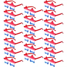 20 Pack 4th of July Sunglasses Star Shaped Sunglasses Bulk Independence Day P...