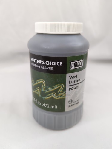 AMACO Potters Choice VERT GLANZRE PC-41 #0903014 Kegel 5-6 Glasur LEBENSMITTELECHT