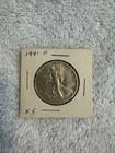1941-P Walking Liberty Half Dollar ~ 90% SILVER ~ XF Details