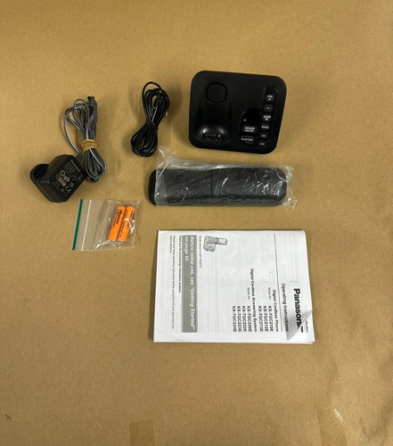 Panasonic KX-TGC220 Digital Cordless Answering System Black 1 Handset SKU box 19 - Afbeelding 2 van 4