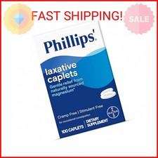 Laxative Caplets, With Naturally Sourced Magnesium Supplement for Gentle Relief 