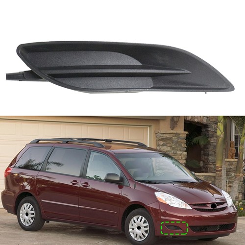 Right Side Front Bumper Fog Light Cover Insert Bezel For Toyota Sienna 2006-2010 - Picture 16 of 16