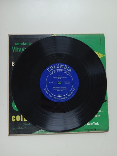 Smetna: The Moldau ~Bruno Walter/ Brahms: Academic Festival~Barbirolli Vinyl 10" - Picture 3 of 4