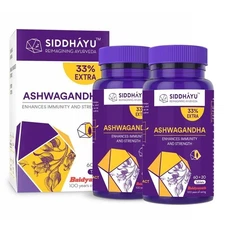 Siddhayu Ashwagandha Tablets, 80 Tablets Each PACK Of 2
