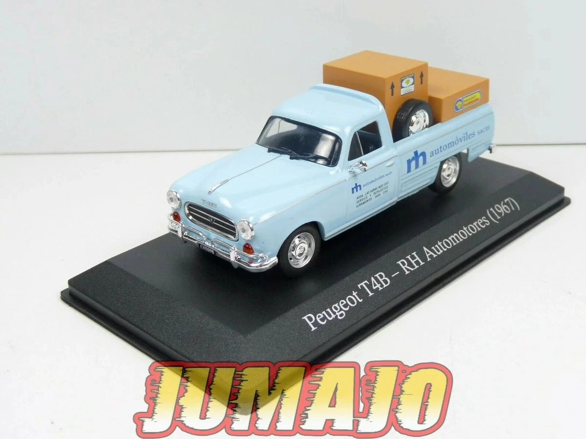 miniature PEUGEOT 403 PICK-UP GRIS-BLEU FONCE - 1/43