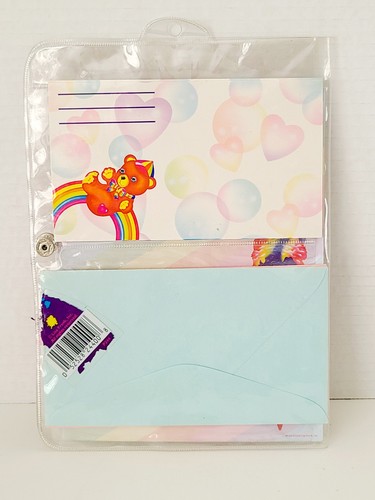 Vintage 90's Lisa Frank All in One Stationery Pack Set Bears Ice Cream Rainbows - Picture 4 of 4