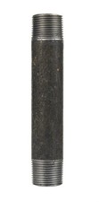 Anvil 8700137857 Black Steel Pipe Fitting Nipple 3/8 NPT Male x 4-1/2 in.