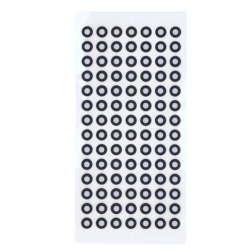 10Sheets 3D Scanning Markers Dots Stickers Scanner Points ID 3mm OD 6mm - Zdjęcie 10 z 12