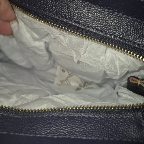 Burberry Banwell Tasche Leder und House Check Canvas klein - Bild 4 von 6