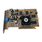 VINTAGE ASUS AGP-V7700/32M (TVR) NVIDIA GEFORCE 2 GTS AGP VGA CARD MXB135