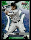2025 Bowman's Best #38 Aaron Judge Green Mini-Diamond Refractors #/99 card