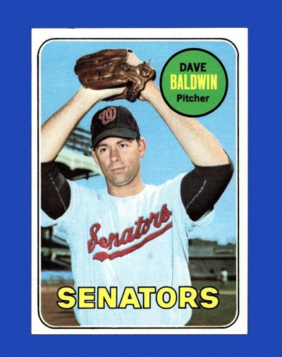 1969 Topps Set-Break #132 Dave Baldwin NM-MT OR BETTER *GMCARDS*