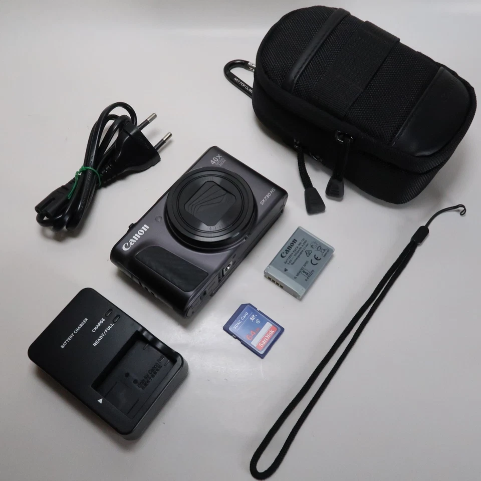 [Mint] Canon Powershot SX730 SX740 Hs Digital Camera Black 20.3MP, 40x, Case, SD - Image 3 of 4