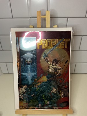 PROPHET #1 (1995) Stephen Platt Wraparound Chromium Foil Cover Image Comics
