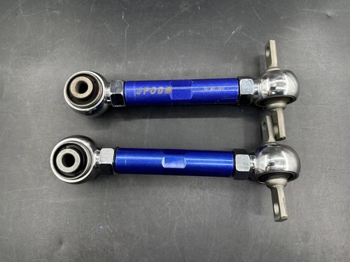 Pair of Adjustable Rear Camber Arms For Mitsubishi Lancer Evo I II III 92/Mirage - Foto 1 di 5