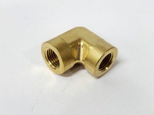 NEU Parker Messing 1/4" bis 1/4" Innengewindebogen FNPT ~ Modell 4-4 FE-B - Bild 2 von 3