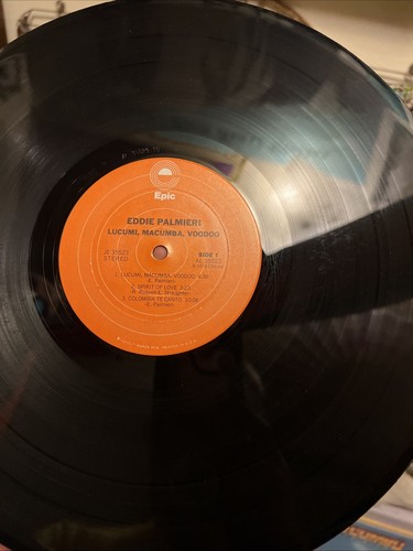 Eddie Palmieri ~ Lucumi Macumba Voodoo  Vinyl Lp (Epic 35523) Latin Jazz  Tested - Picture 16 of 24