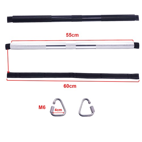 Resistance Band Exercise Pilates Bar Lightweight Aluminum Alloy Gym Bar Home - Picture 2 of 9